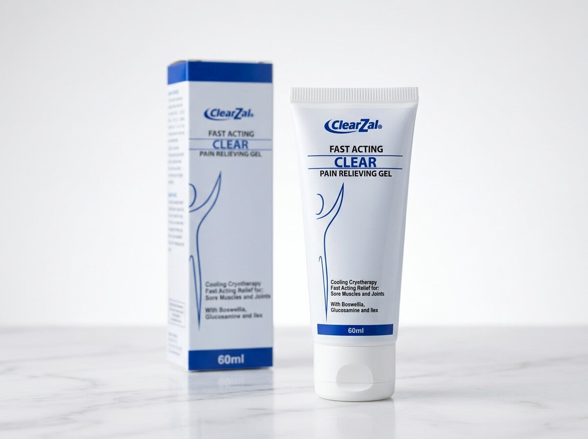 Gel Frío ClearZal – Alivio Rápido para Músculos y Articulaciones 60ml